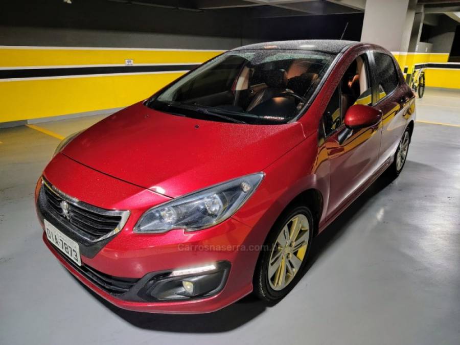 PEUGEOT - 308 - 2015/2016 - Vermelha - R$ 55.000,00